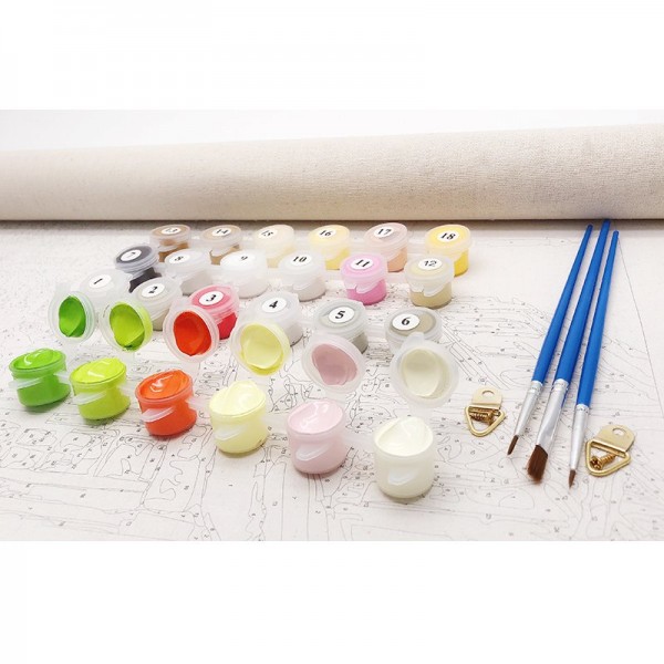 Boat Diy Paint By Numbers Kits